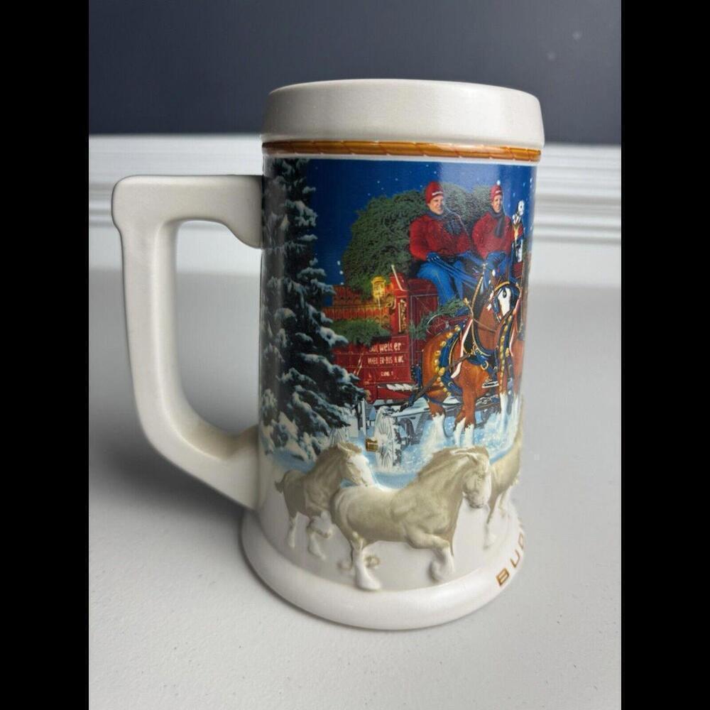 Budweiser 2005 Holiday Ceramic Stein "Holiday Stein" CS628